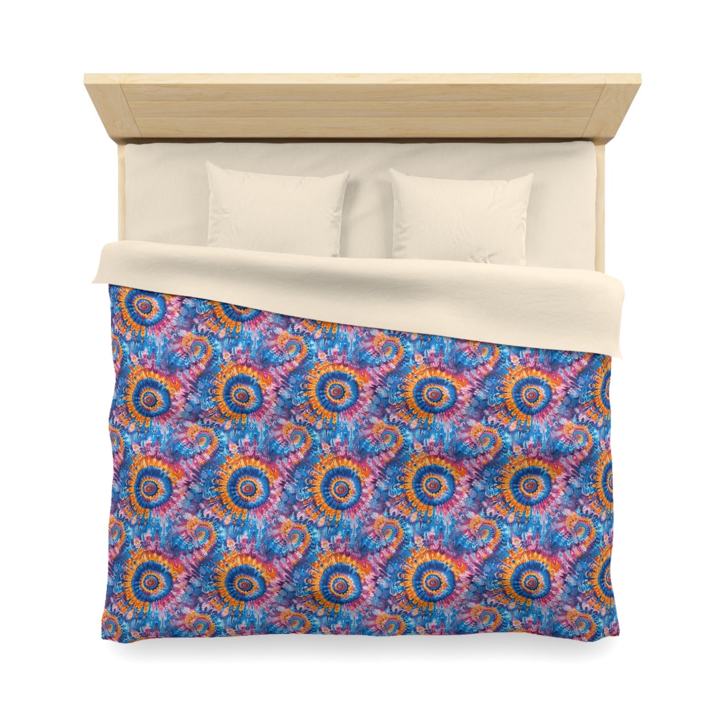 Trippy Taffy Microfiber Duvet Cover