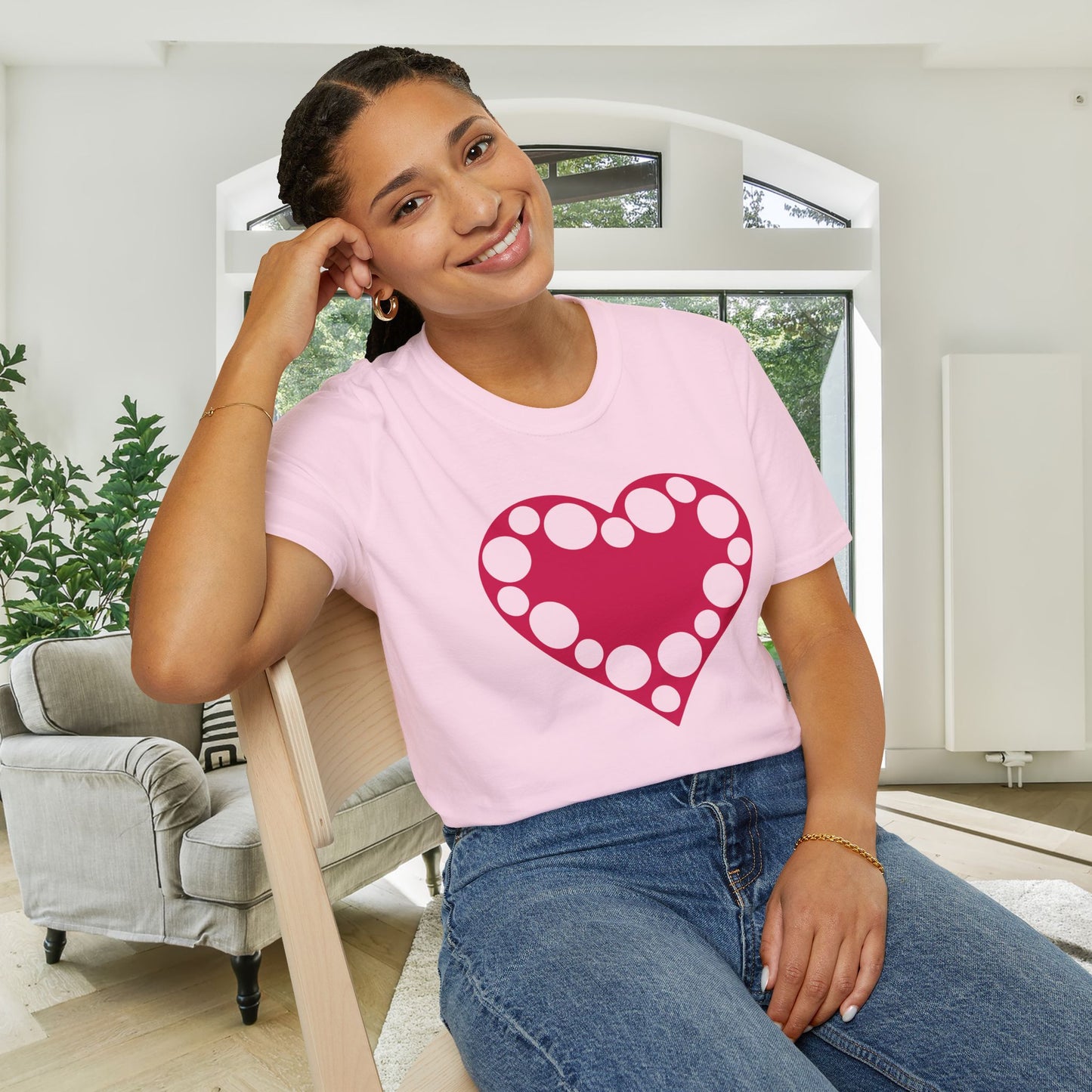 Heart 9 Adult Unisex Tshirt