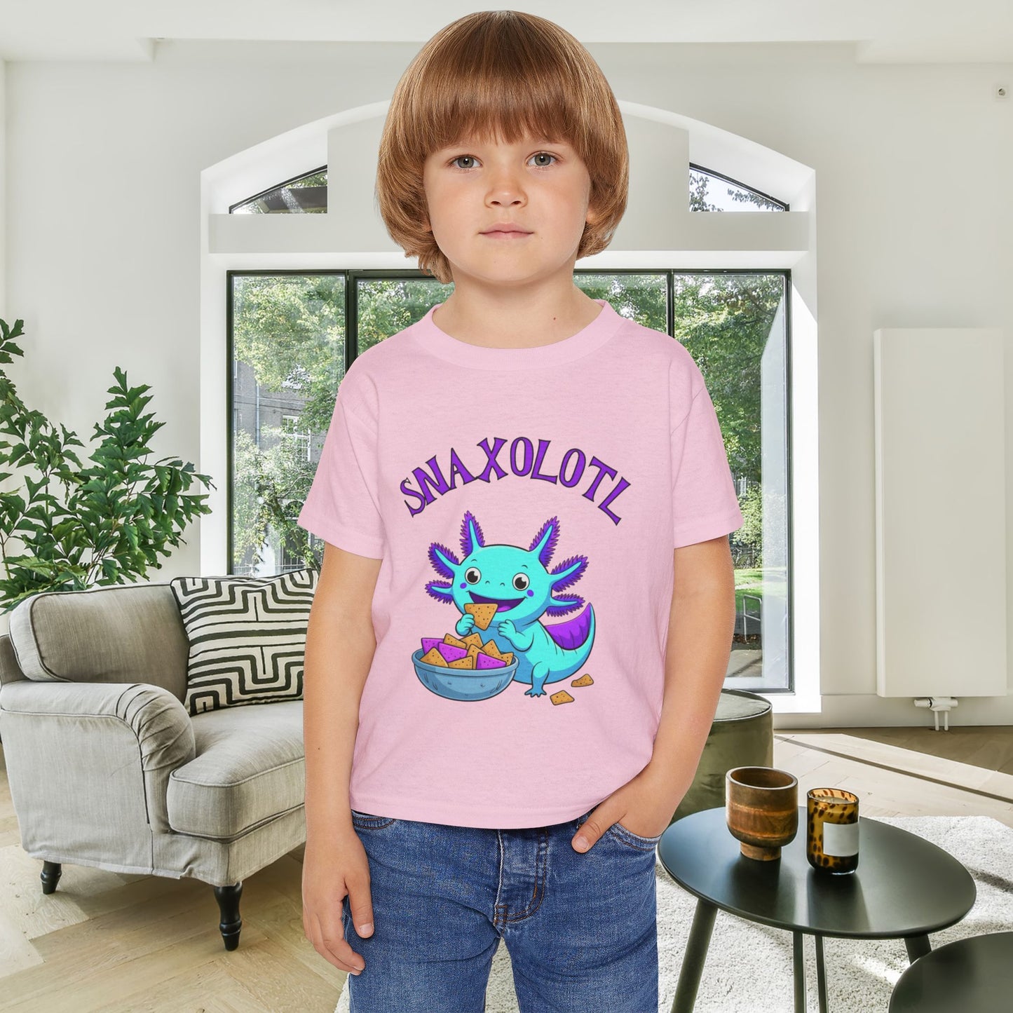Snaxolotl Heavy Cotton™ Toddler T-shirt