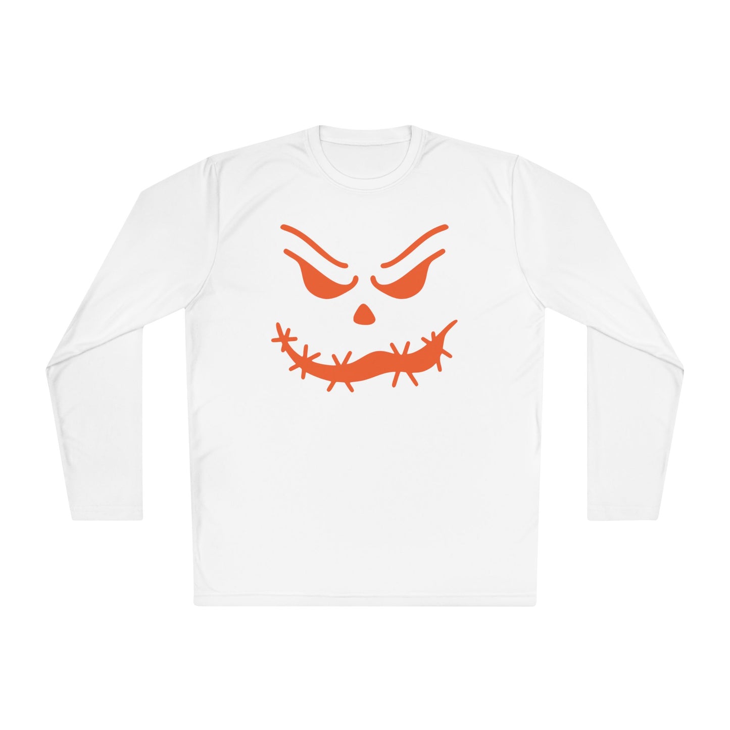 Loopy Jack-O-Lantern Adult Long Sleeve Tee