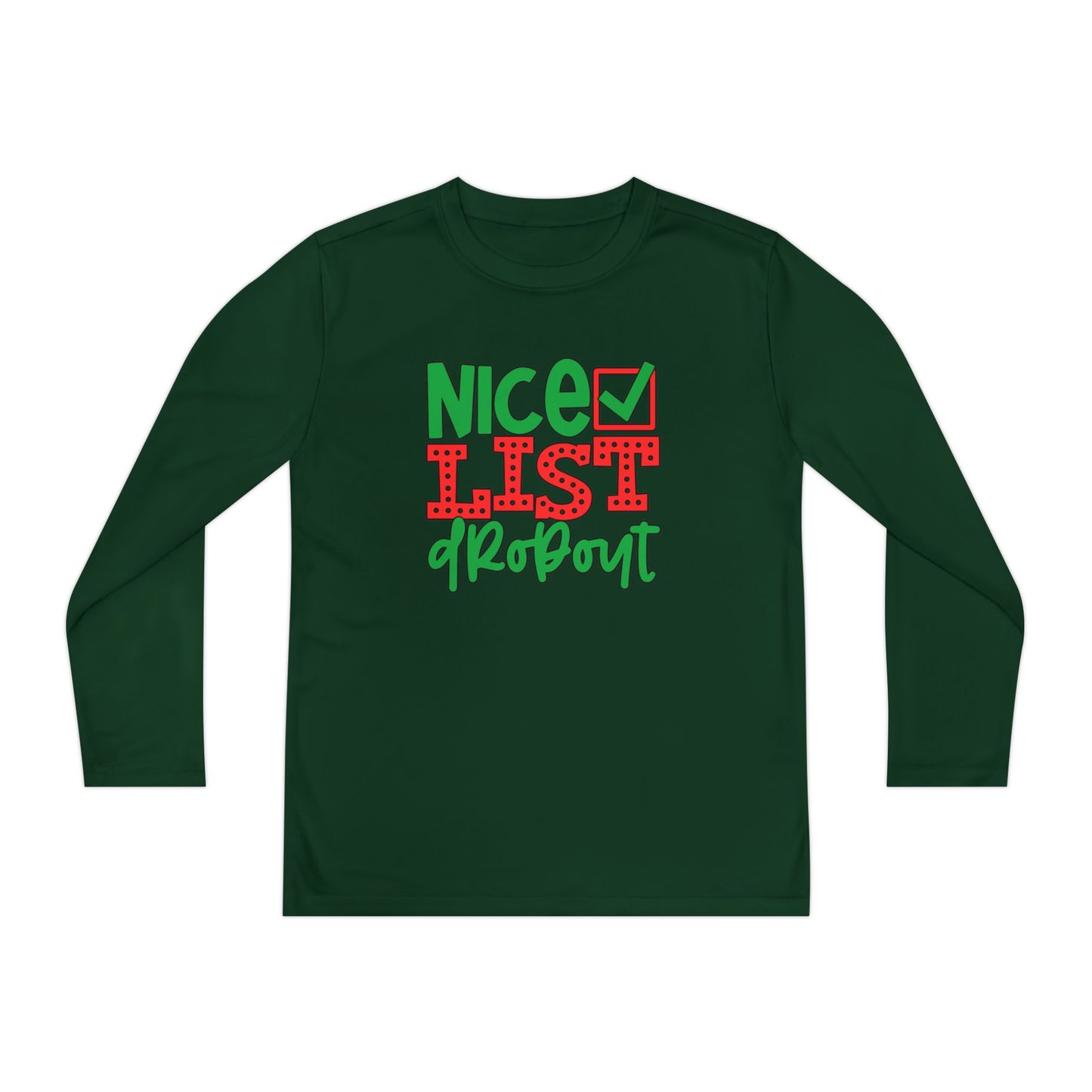 Nice List Dropout Youth Long Sleeve Tee