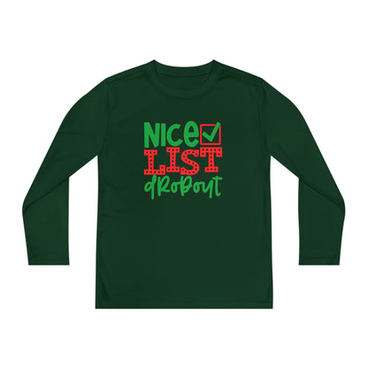 Nice List Dropout Youth Long Sleeve Tee