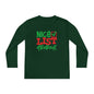Nice List Dropout Youth Long Sleeve Tee