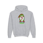 Candy Cane Crew Gnome Youth Hoodie