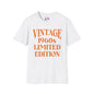 Vintage 1960s Limited Edition Adult T-shirt