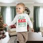 Santa Is My Bestie Toddler Long Sleeve Tee