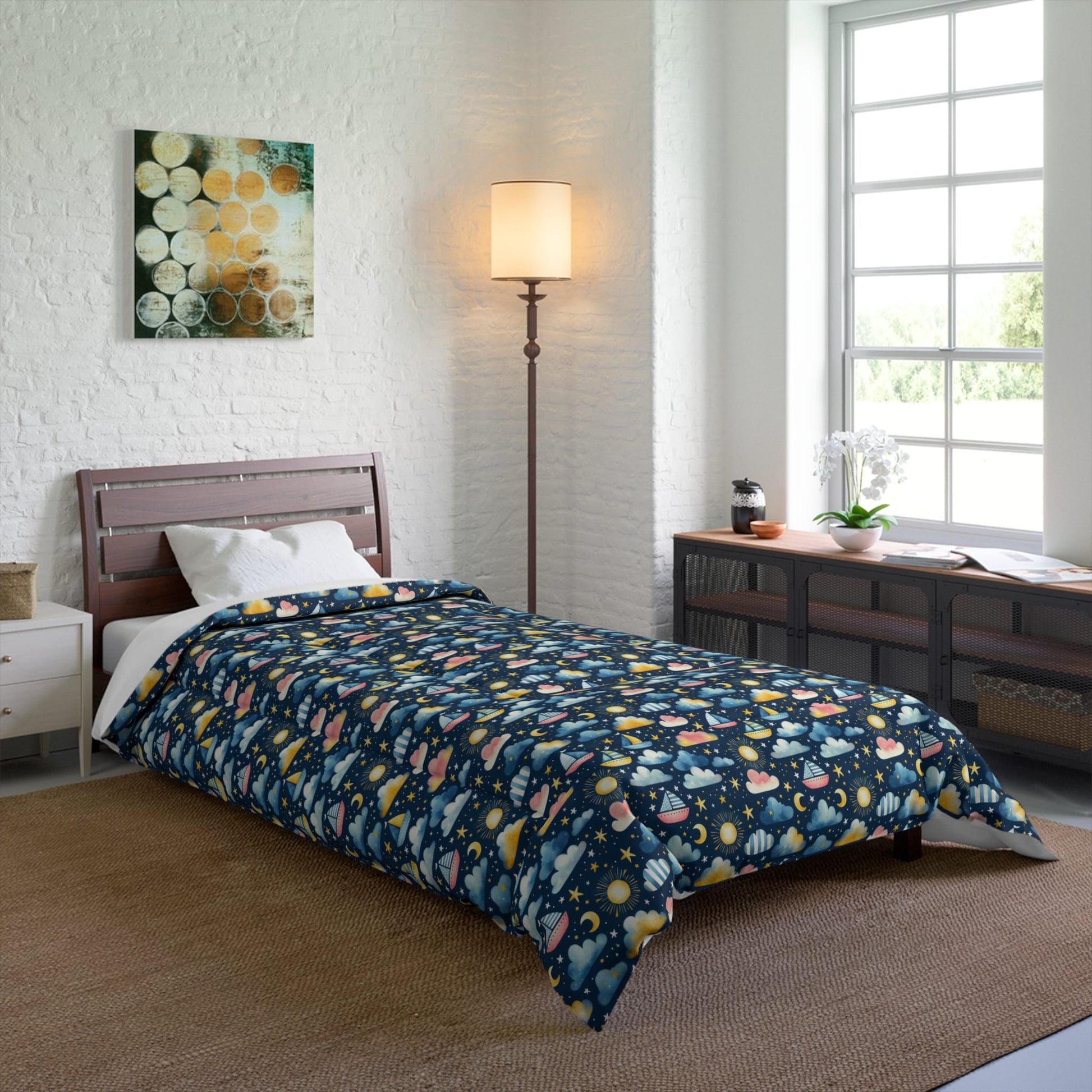 Night Sail Dreams Comforter