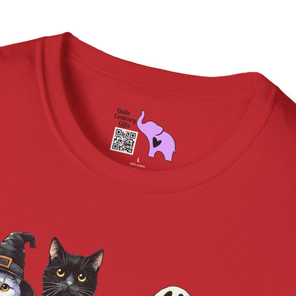 Catloween Adult T-shirt