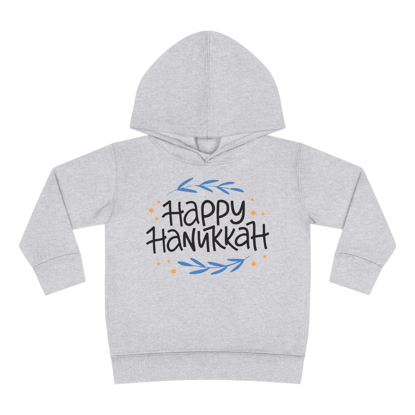 Happy Hanukkah 2 Toddler Pullover Fleece Hoodie