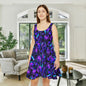 Purple Stained Glass Women's Skater Dress