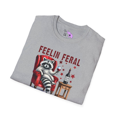 Feelin Feral (Wine) T-shirt