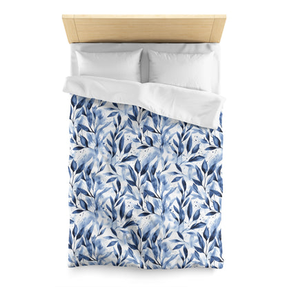 Blue Breeze Microfiber Duvet Cover
