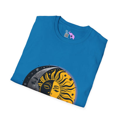 Sun Moon Stars Adult T-shirt