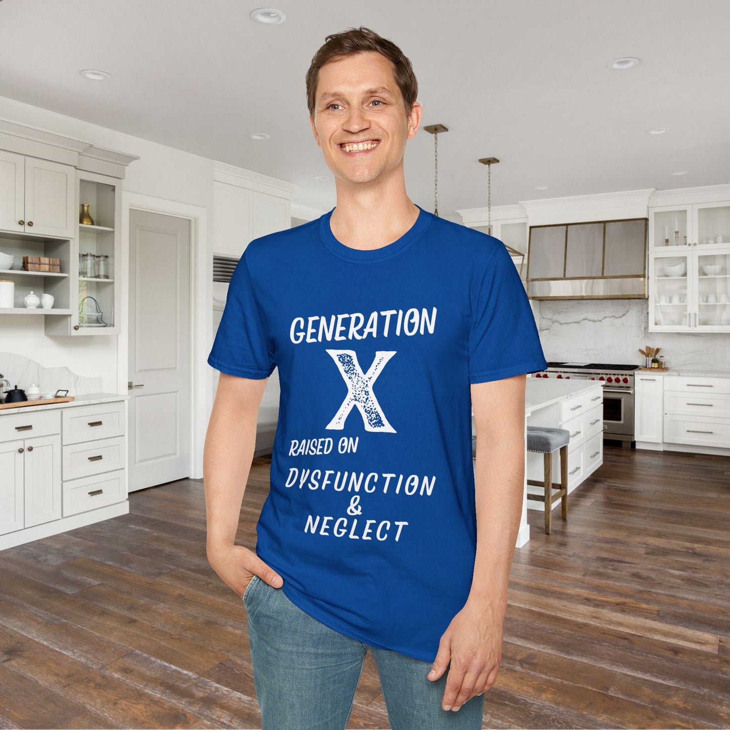 GenX Dysfunction & Neglect Adult T-shirt