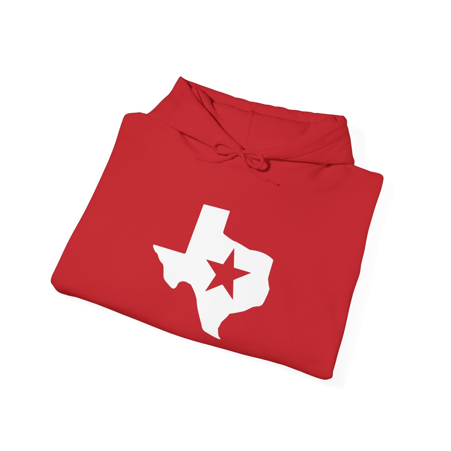 Texas w/Star Heavy Blend™ Hooded Sweatshirt