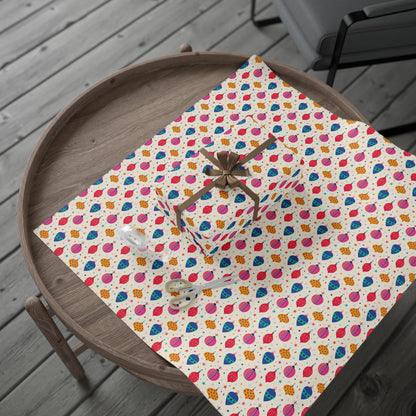 Ornament Parade Wrapping Paper
