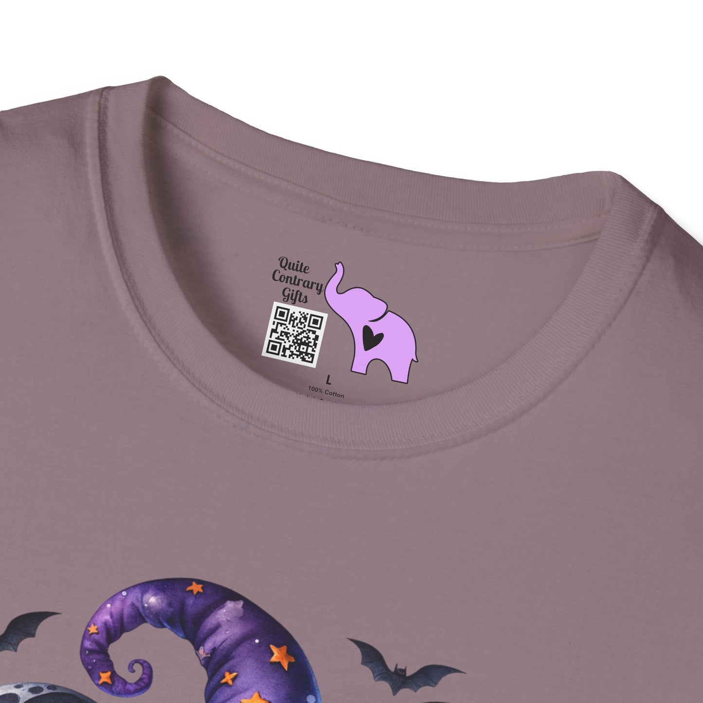 Trick or Treat Witchy Gnome Adult T-shirt