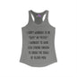 I Don't Workout To Be... Women's Ideal Racerback Tank