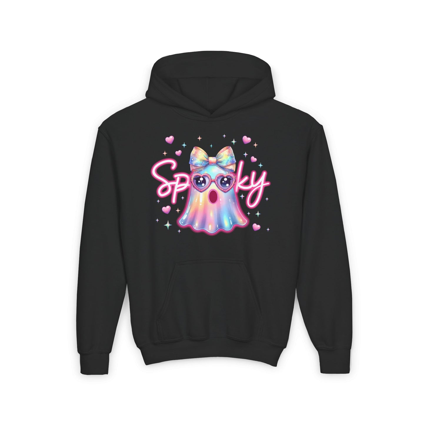 Spooky Pastel Ghost Youth Heavy Blend Hoodie