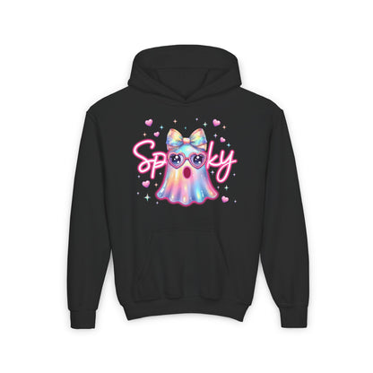 Spooky Pastel Ghost Youth Heavy Blend Hoodie