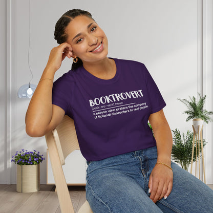 Booktrovert (Simple Definition) Adult T-shirt