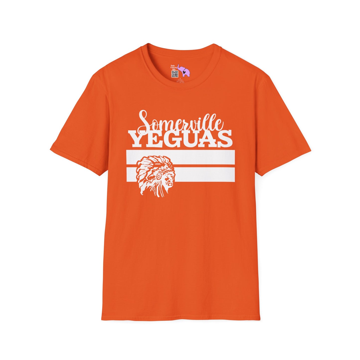 Somerville Yeguas w/Mascot Adult T-shirt