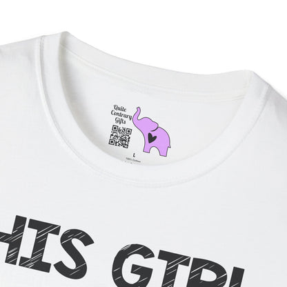 This Girl Runs On Coffee And Sarcasm Adult T-shirt