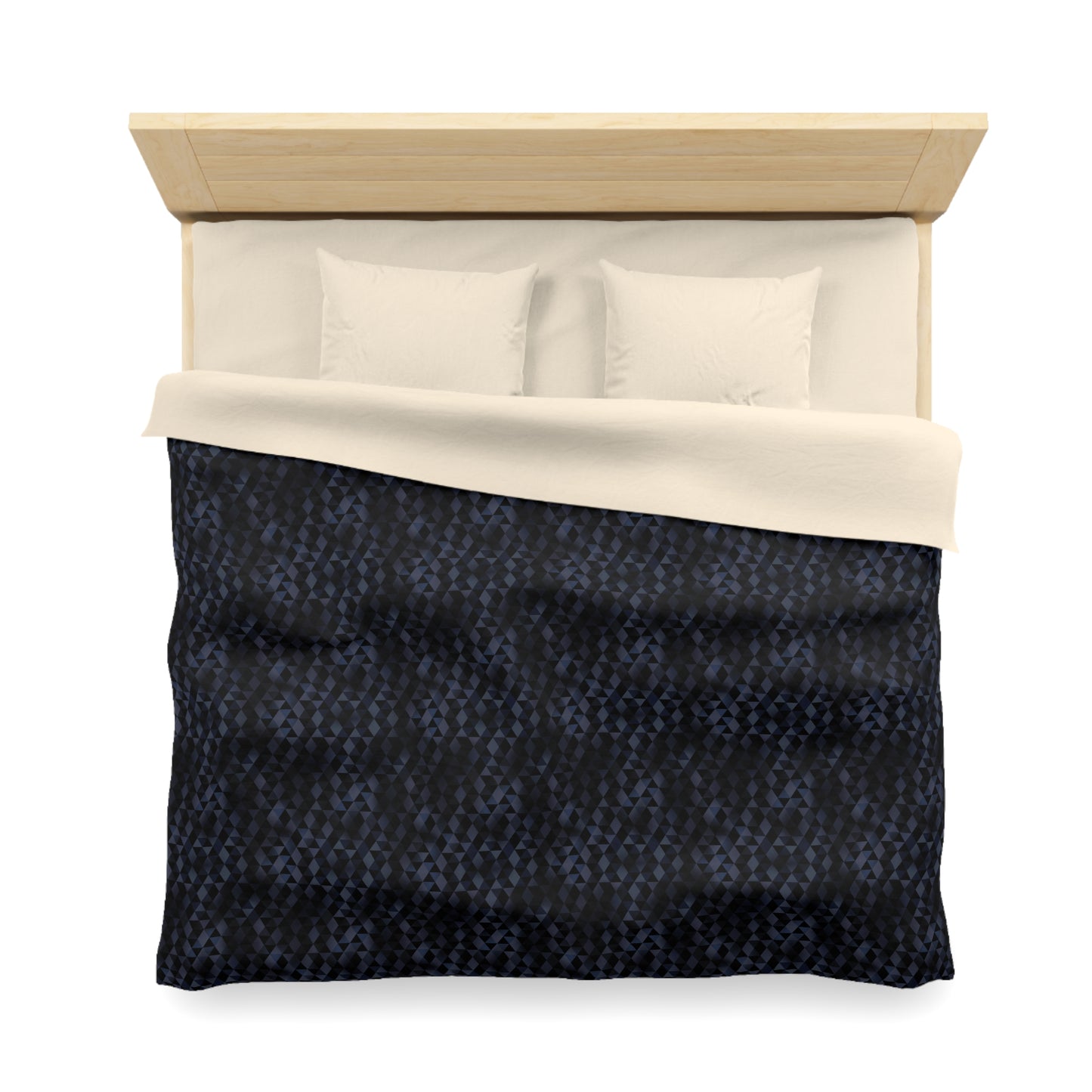 Shadow Facets  Microfiber Duvet Cover