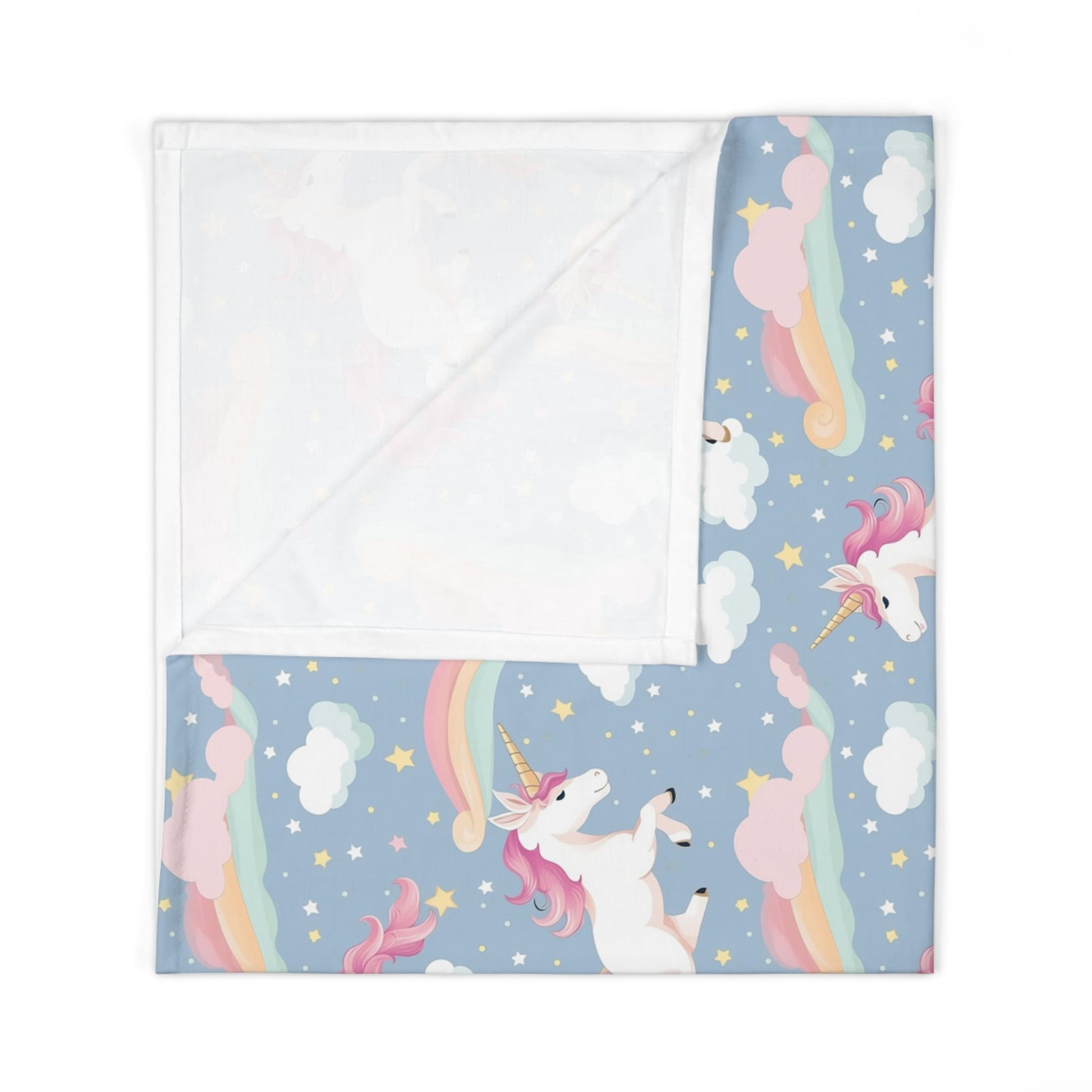 Snuggle Sky Unicorns Baby Swaddle Blanket