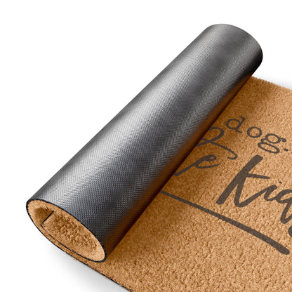 Forget The Dog Beware of the Kids Coconut Fiber Doormat