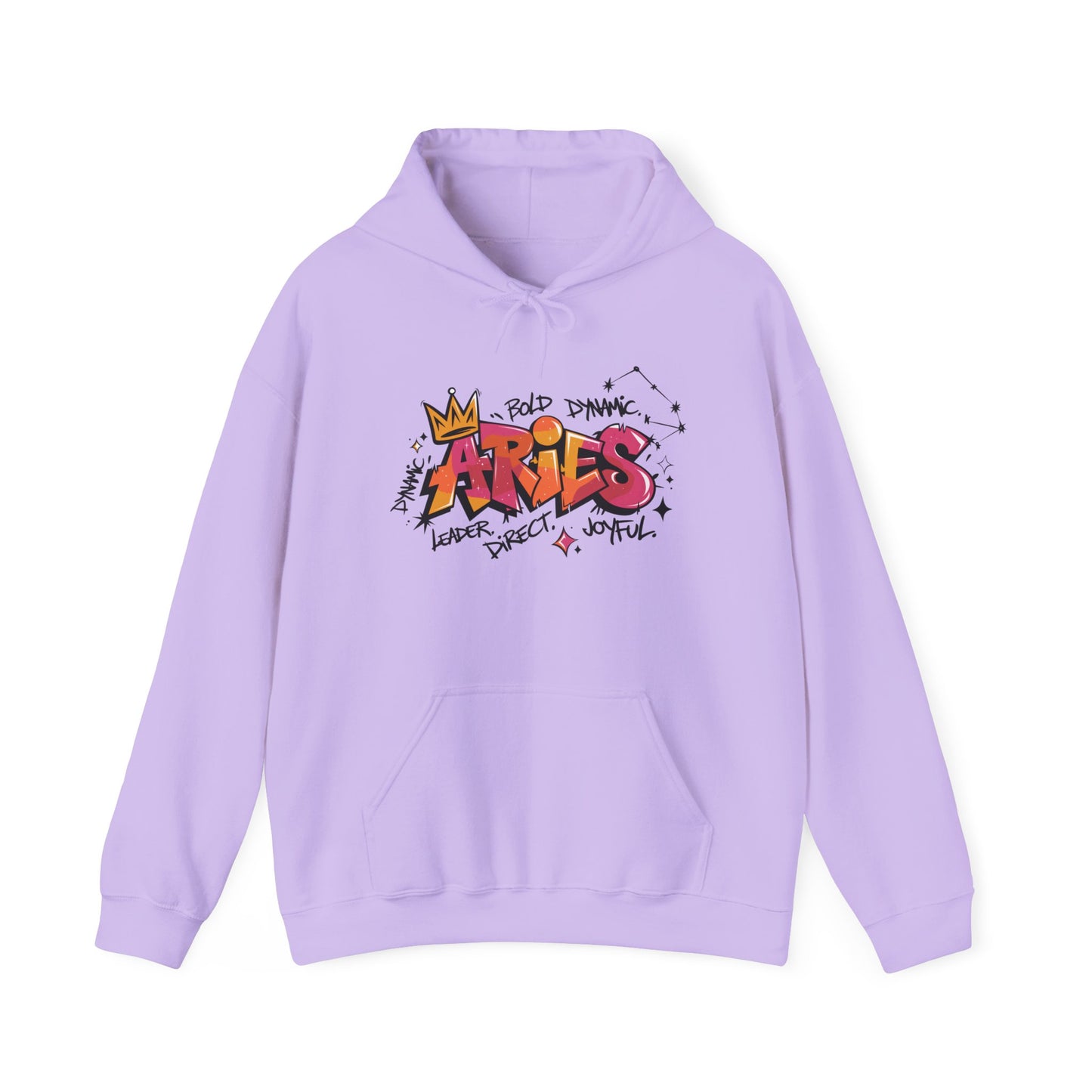 Aries Street Art Heavy Blend™ Hooded Sweatshirt