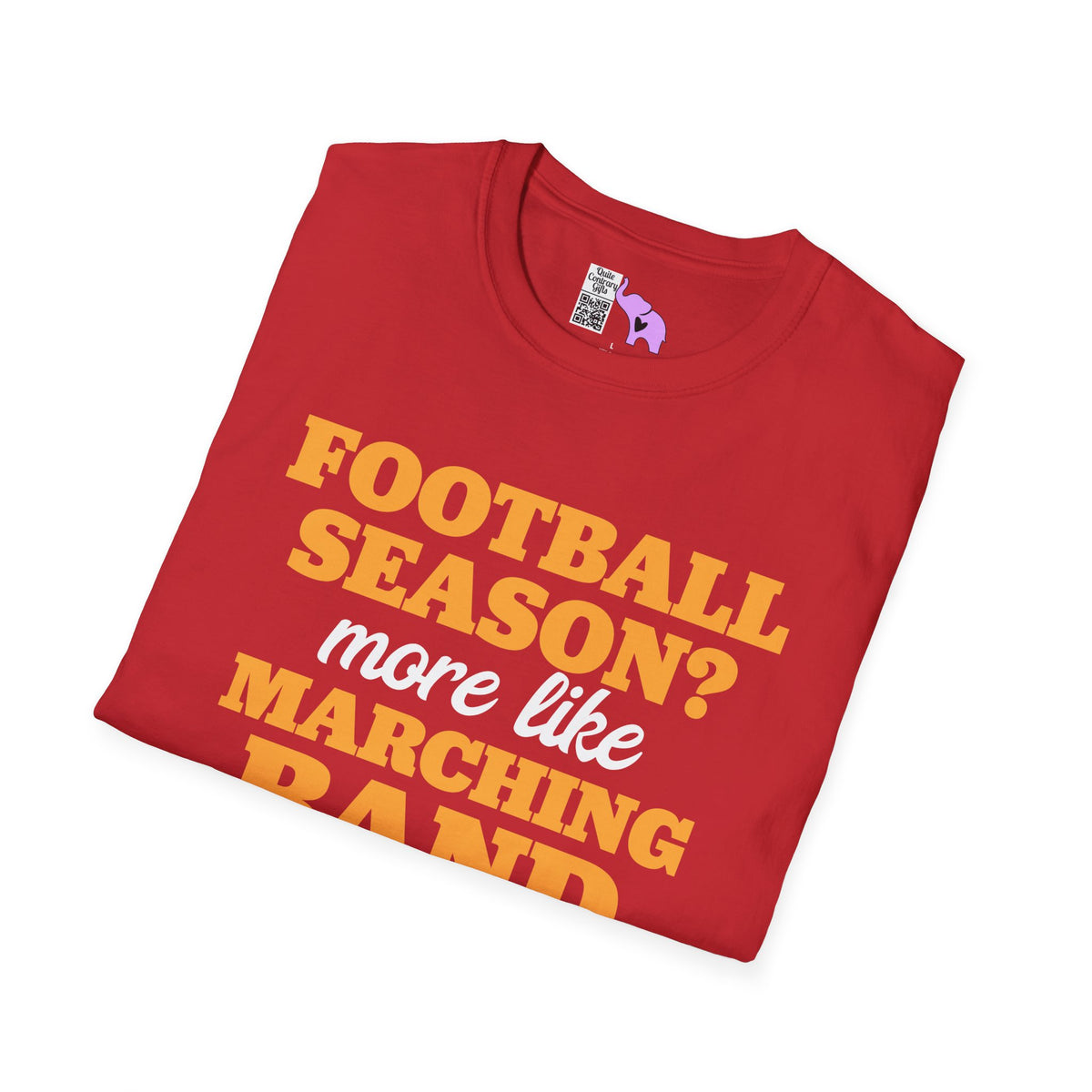 Football Season? More Like Marching Band Season! Adult T-shirt