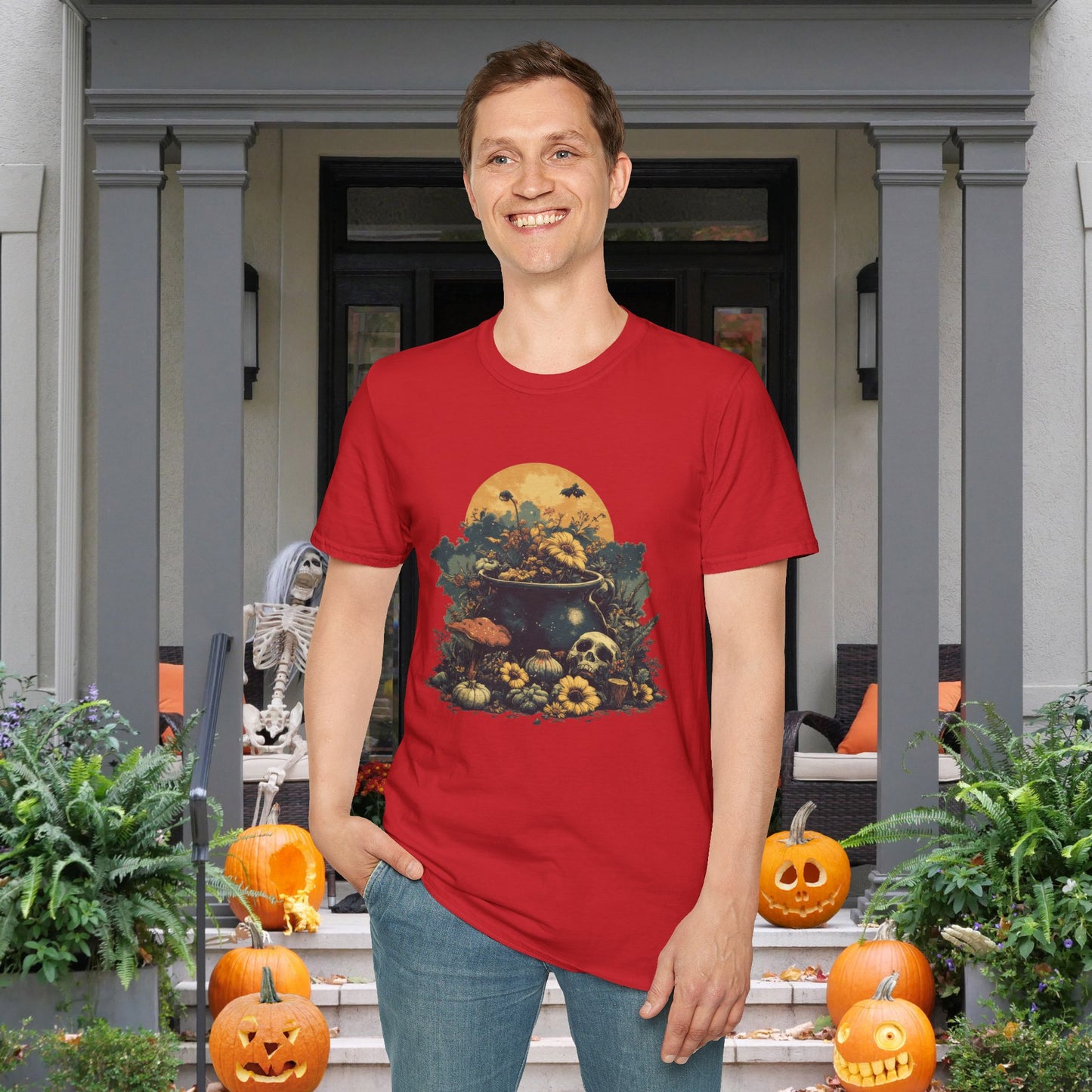Cauldron & Flowers Adult T-shirt