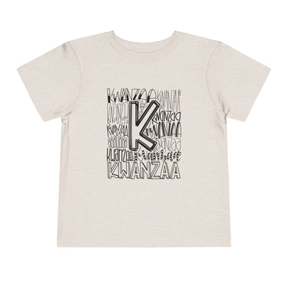 Kwanzaa Wordcloud Toddler Tee
