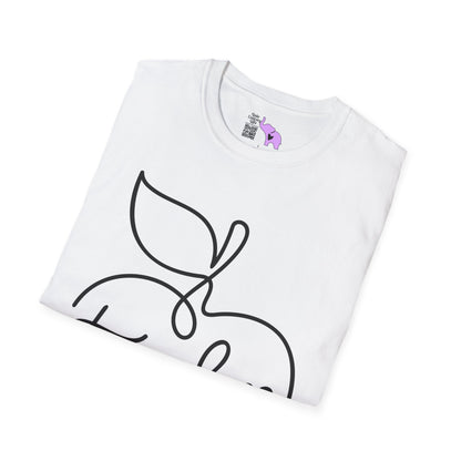 Teacher w/Apple Adult T-shirt