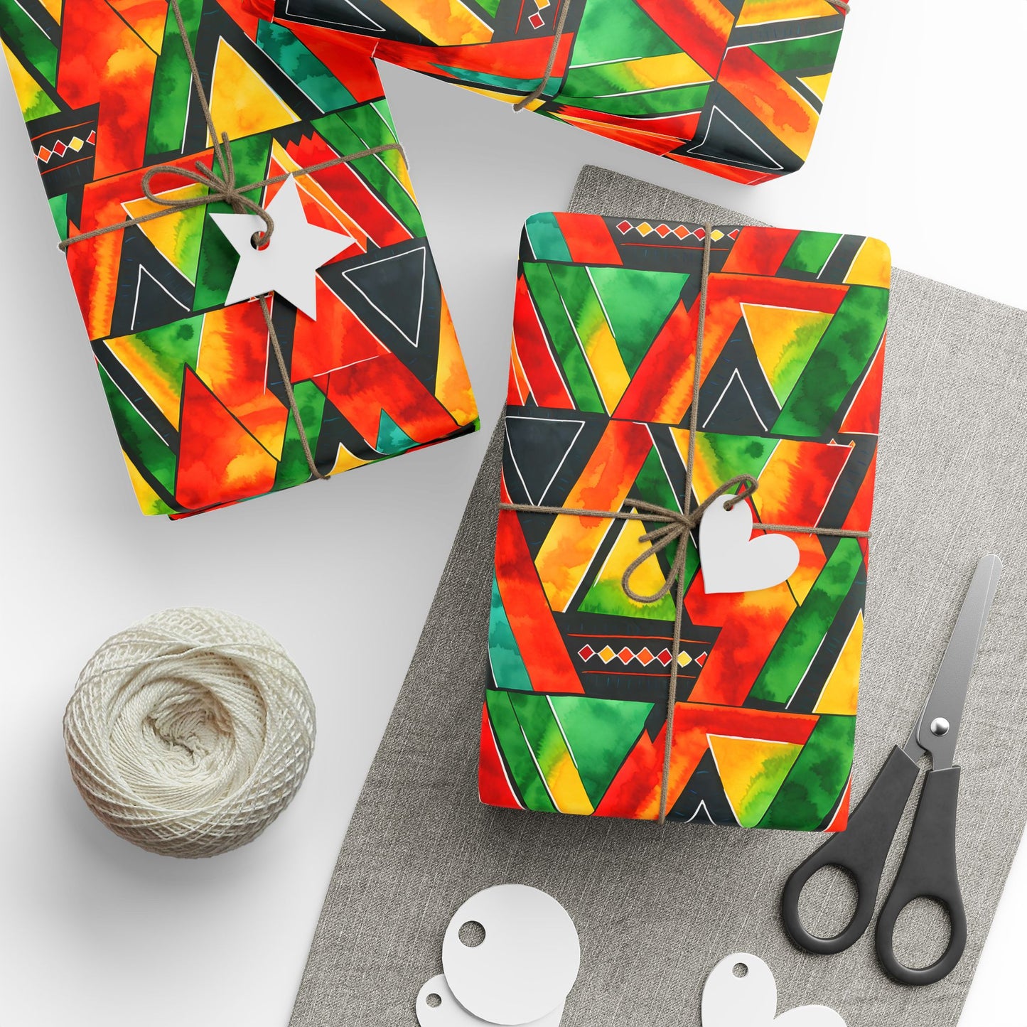 Abundance Vibes Kwanzaa Wrapping Paper