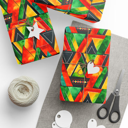 Abundance Vibes Kwanzaa Wrapping Paper