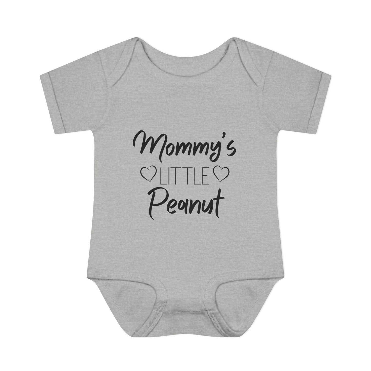 Mommy's Little Peanut Infant Baby Rib Bodysuit