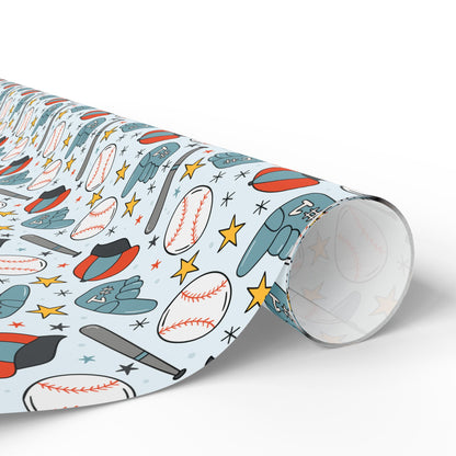Home Run Heroes Wrapping Paper