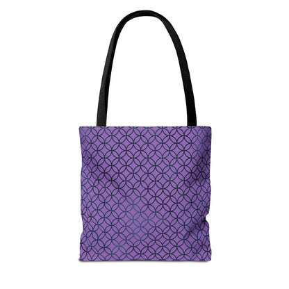 Amethyst Interlock Canvas Tote Bag