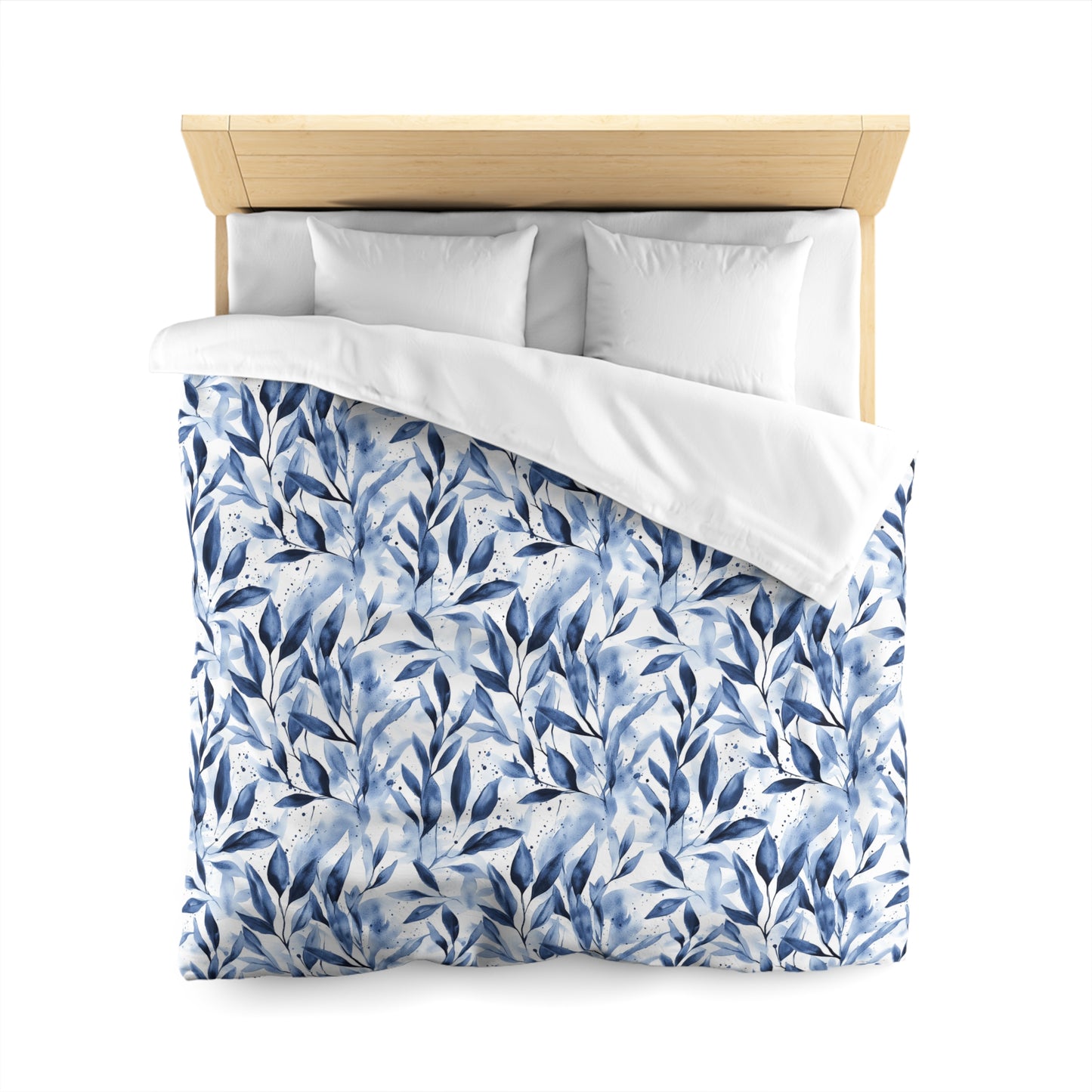 Blue Breeze Microfiber Duvet Cover