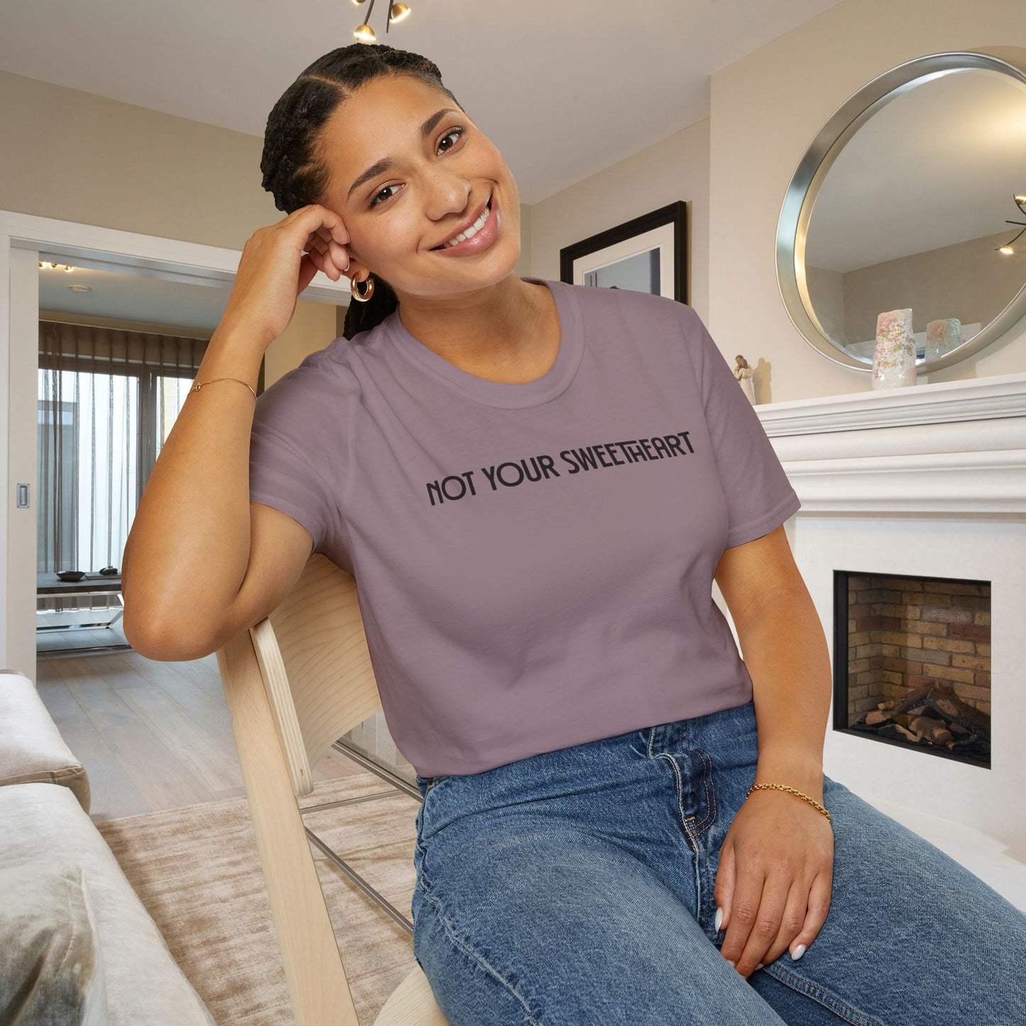 Not Your Sweetheart Adult T-shirt