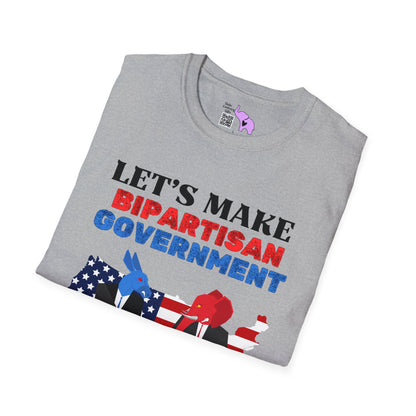 Let's Make Bipartisan Government Cool Again T-shirt