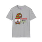 Naughty and I Gnome It Adult T-shirt