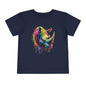 Colorful Rhino Toddler Tee