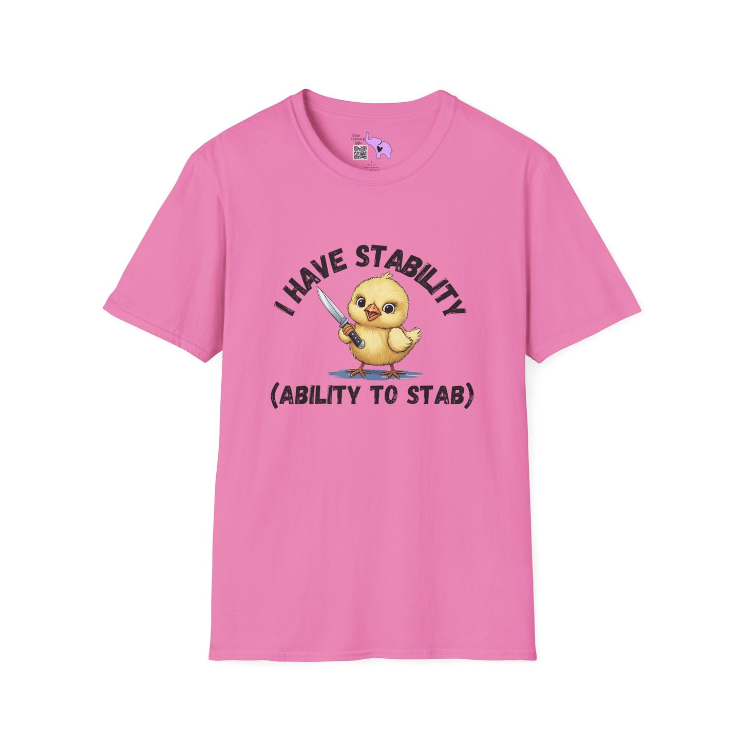 I Have Stability (Stab Ability) Adult T-shirt