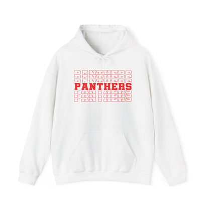 Panthers (Stacked) Adult Heavy Blend™ Hooded Sweatshirt