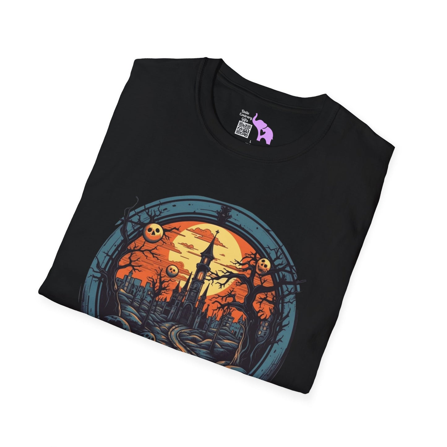 Creepy Cemetery 1 Adult T-shirt