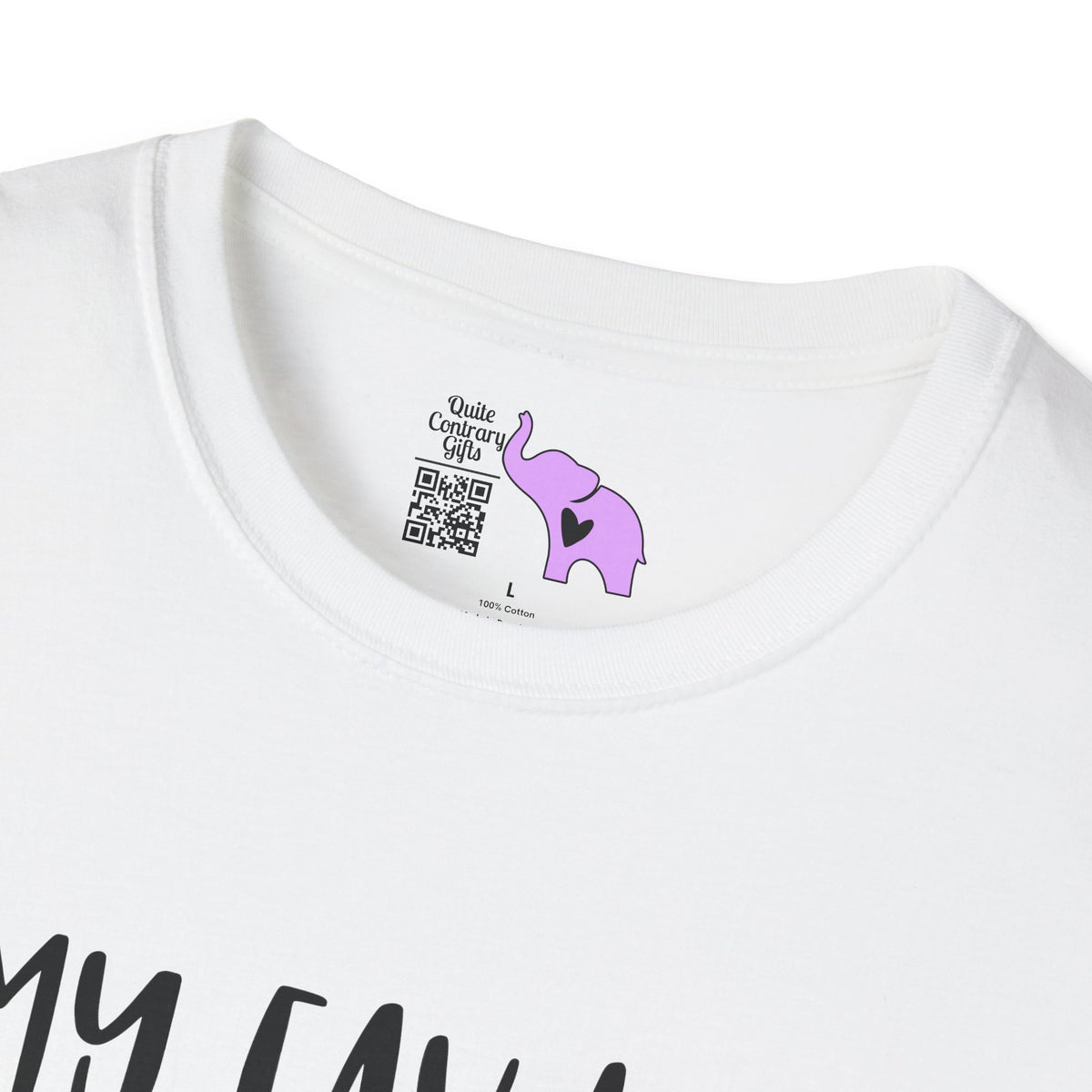 My Fav Kids Have Paws Adult T-shirt