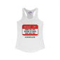 Hello, I'm Using My Last Spoons To Spend Time With You Women's Ideal Racerback Tank